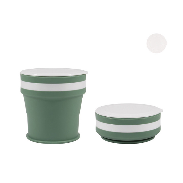 12oz Collapsible Silicone Travel Folding Cup