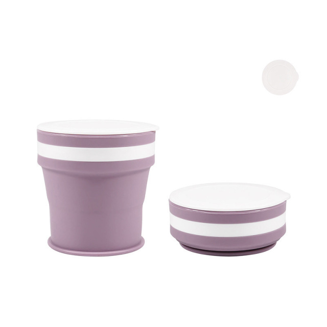 12oz Collapsible Silicone Travel Folding Cup
