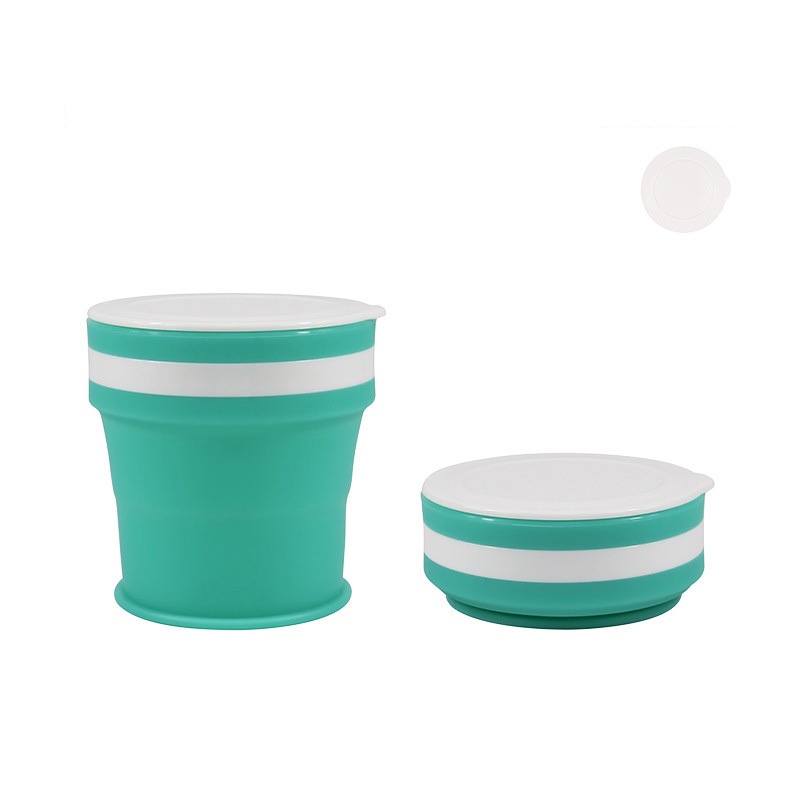 12oz Collapsible Silicone Travel Folding Cup
