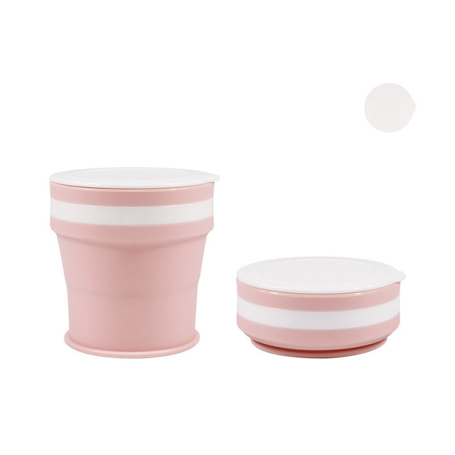 12oz Collapsible Silicone Travel Folding Cup
