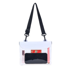 Clear PVC Waterproof Shoulder Bag