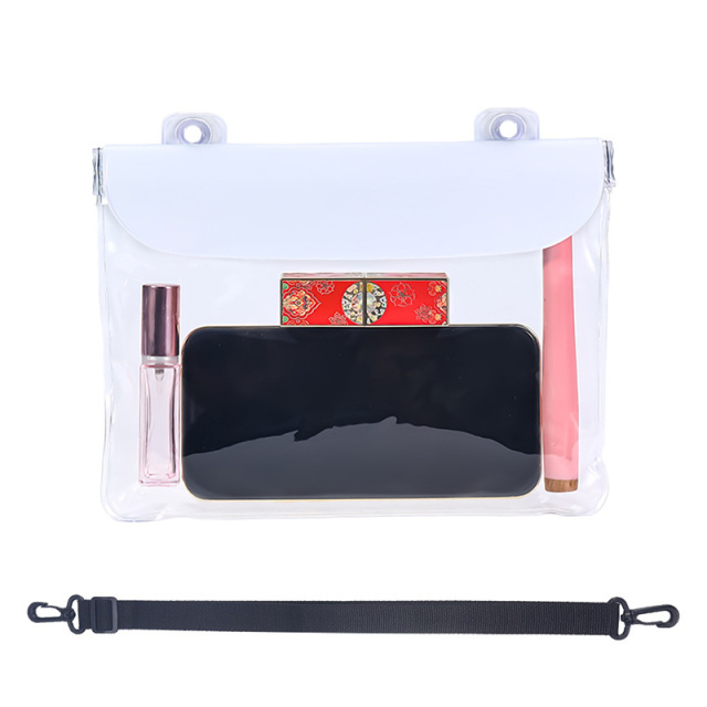 Clear PVC Waterproof Shoulder Bag