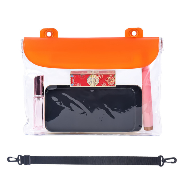 Clear PVC Waterproof Shoulder Bag