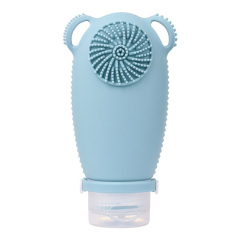 Dispenser Bottle With Shampoo Brush