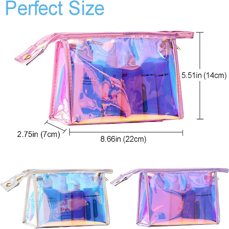 Iridescent Cosmetic Bag