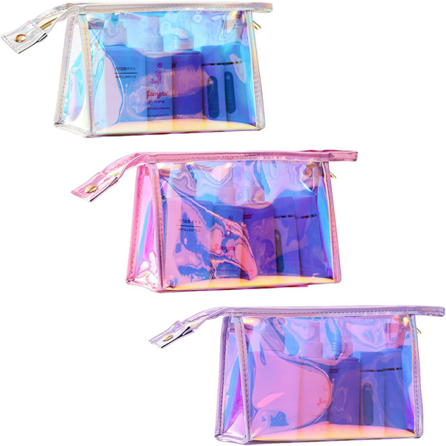 Iridescent Cosmetic Bag