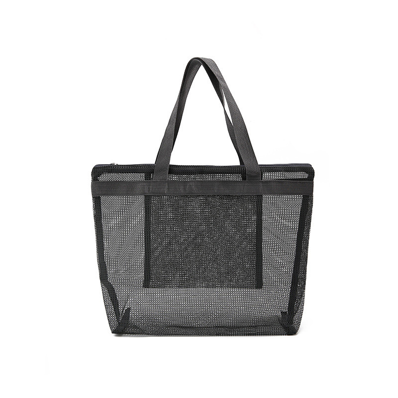 Mesh Beach Bag with Inner Pocket
