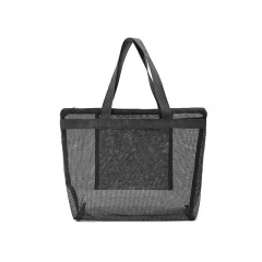 Mesh Beach Bag with Inner Pocket