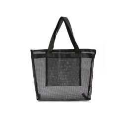 Mesh Beach Bag with Inner Pocket