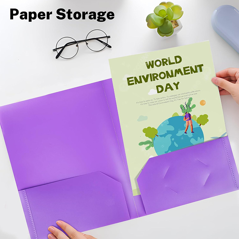 Plastic Folders With Pockets