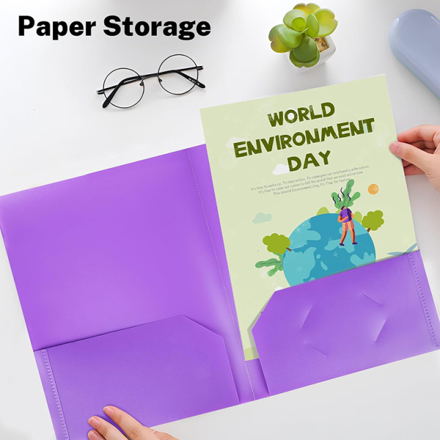 Plastic Folders With Pockets