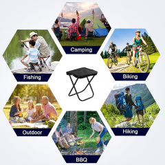 Portable Outdoor Hand Zipper Bag Folding Stool