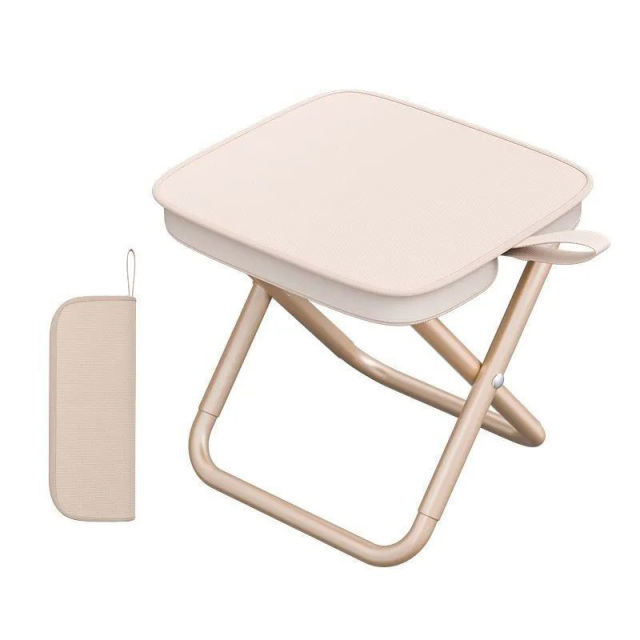 Portable Outdoor Hand Zipper Bag Folding Stool