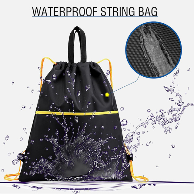 Premium Polyester Drawstring Backpack