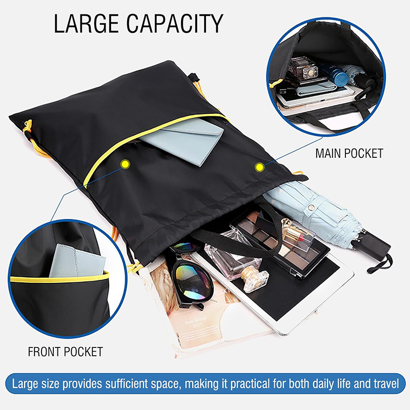 Premium Polyester Drawstring Backpack