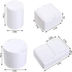 Qtip Holder Dispenser for Cotton Ball