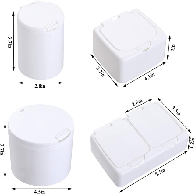 Qtip Holder Dispenser for Cotton Ball