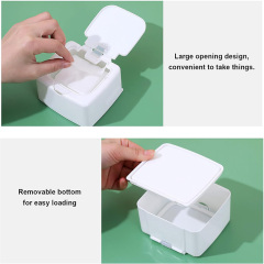 Qtip Holder Dispenser for Cotton Ball