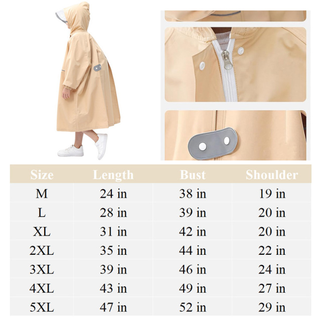 Reusable Kids Raincoat