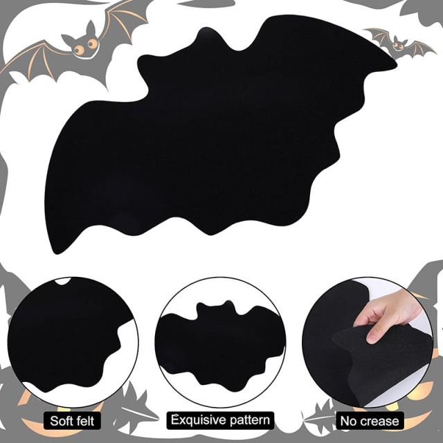 Felt Bat Coasters