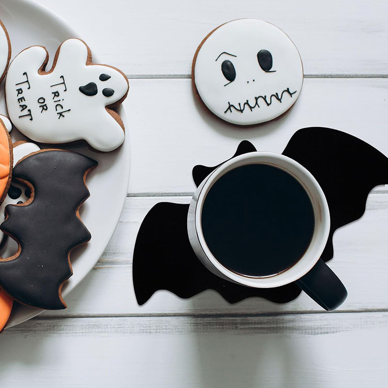 Felt Bat Coasters