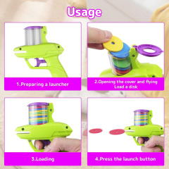 Flying Foam Disc Launcher