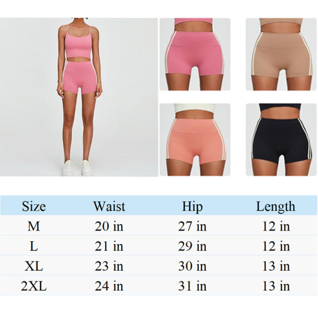 High Waist Yoga Shorts