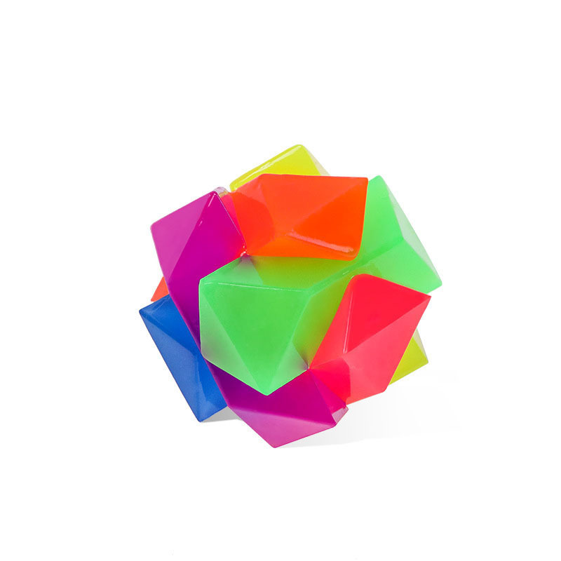 LED Flashing Spike Pet Balls