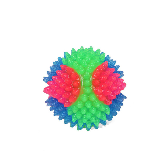 LED Flashing Spike Pet Balls