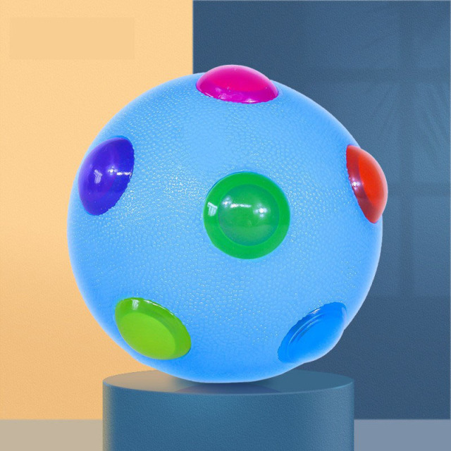 LED Flashing Spike Pet Balls