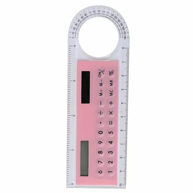 Multifunction Solar Calculator Ruler