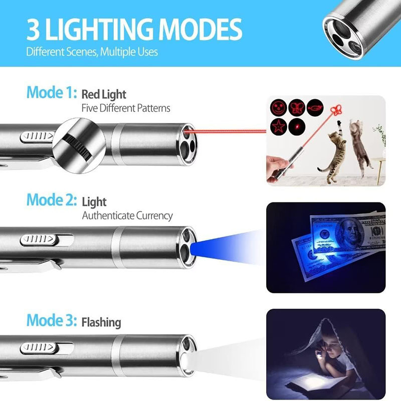 Rechargeable Cat Laser Pointer Pen