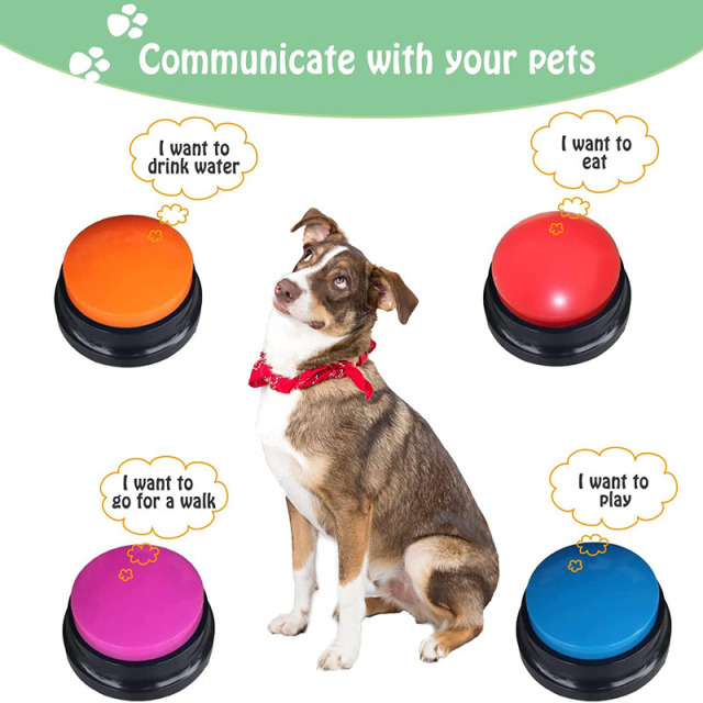Recordable Dog Buttons