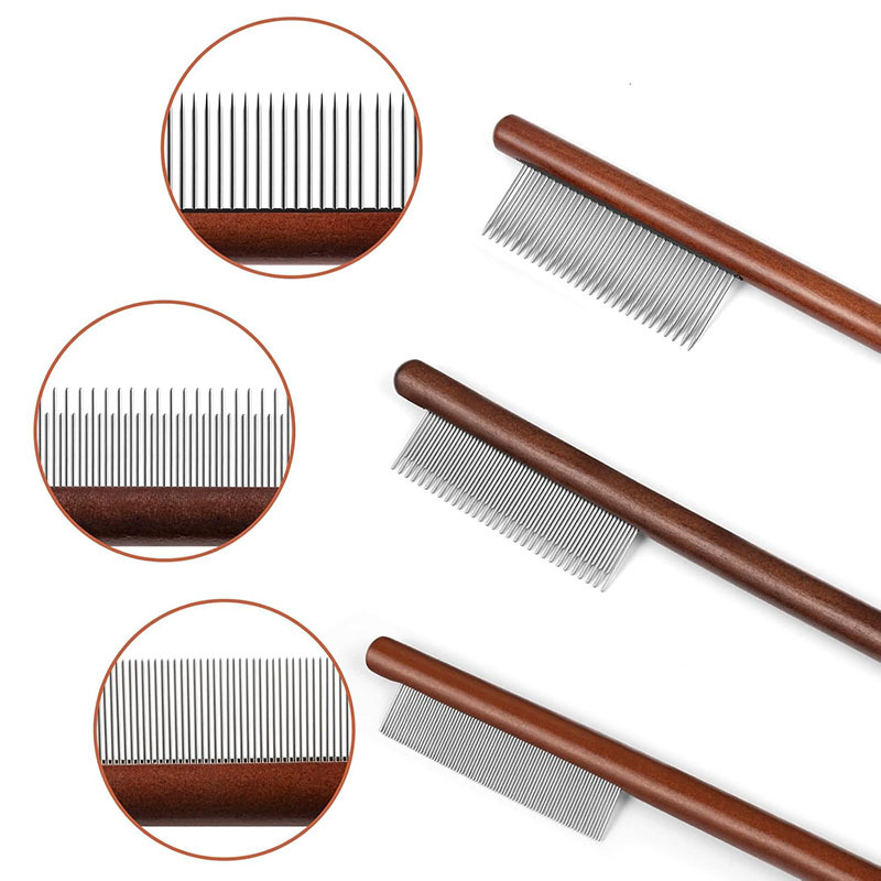 Solid Wood Cat Combs