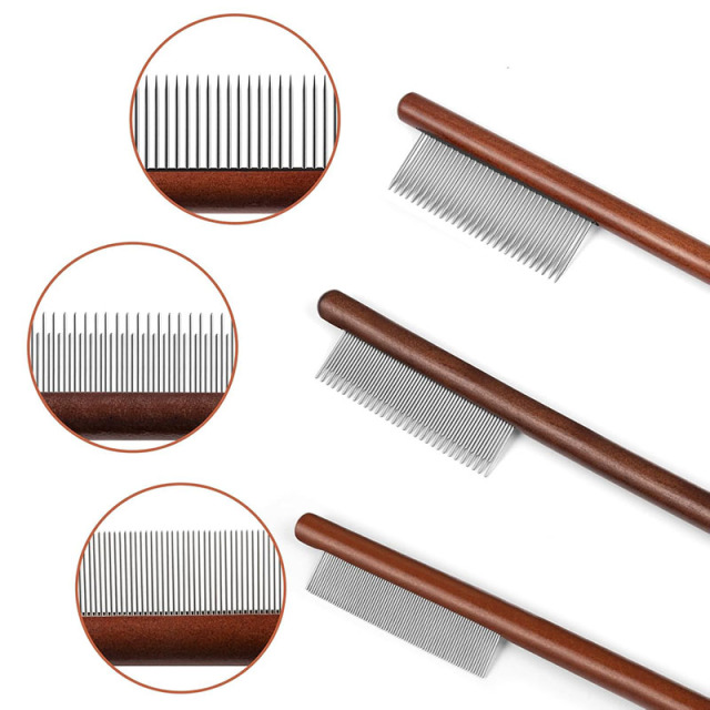 Solid Wood Cat Combs