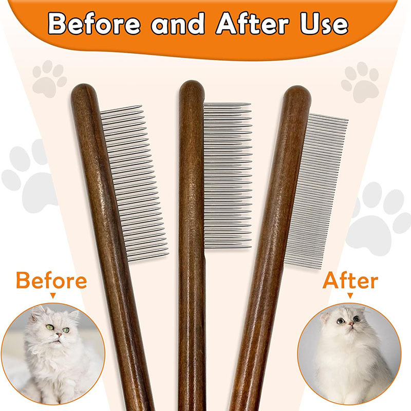 Solid Wood Cat Combs