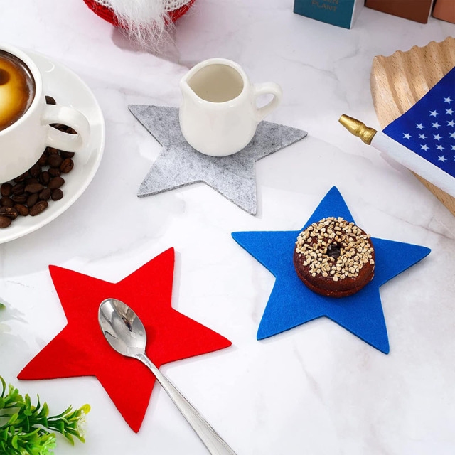 Star Felt Coaster