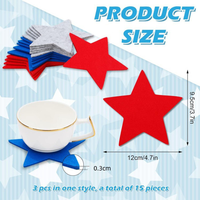 Star Felt Coaster