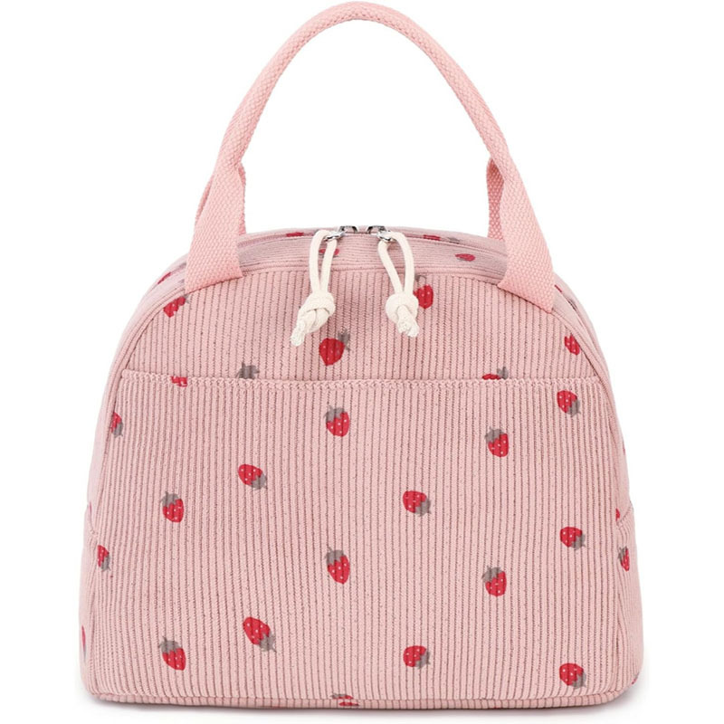 Corduroy Lunch Tote Bags