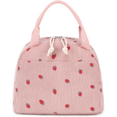 Corduroy Lunch Tote Bags