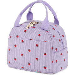 Corduroy Lunch Tote Bags