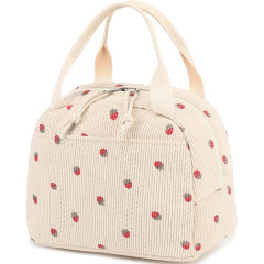Corduroy Lunch Tote Bags