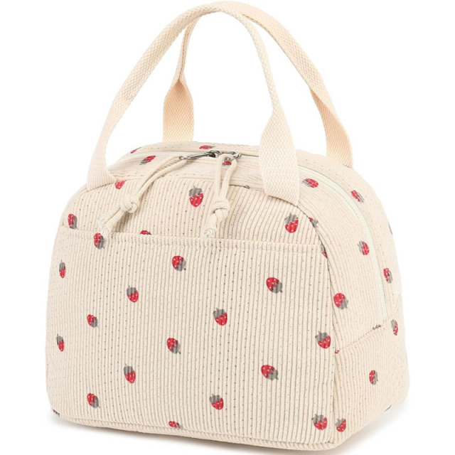 Corduroy Lunch Tote Bags