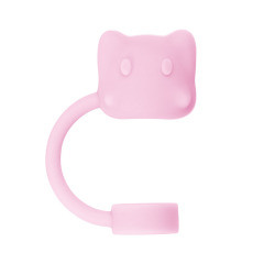 Cute Cat Straw Covers Cap Straw Topper