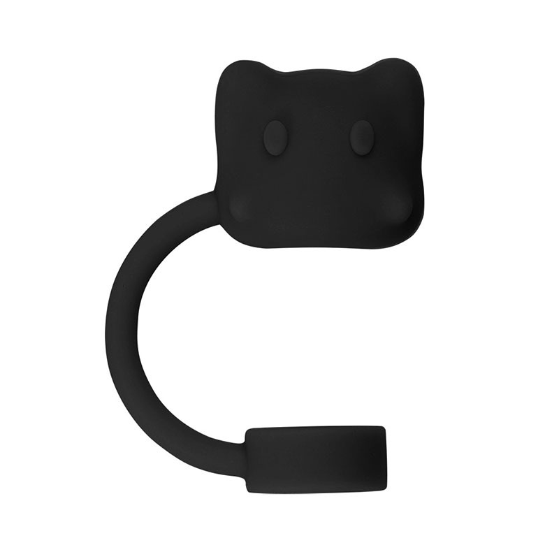 Cute Cat Straw Covers Cap Straw Topper