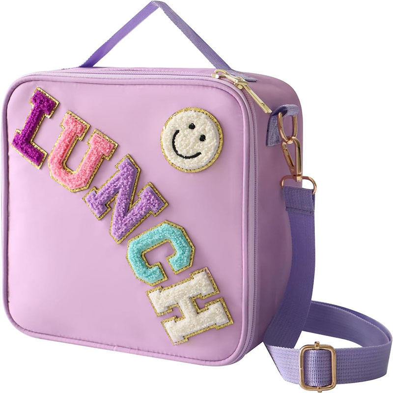 Insulated Lunch Bag With Adjustable Shoulder Strap
