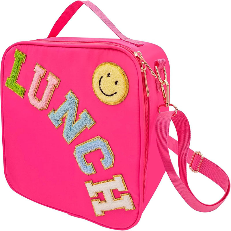 Insulated Lunch Bag With Adjustable Shoulder Strap