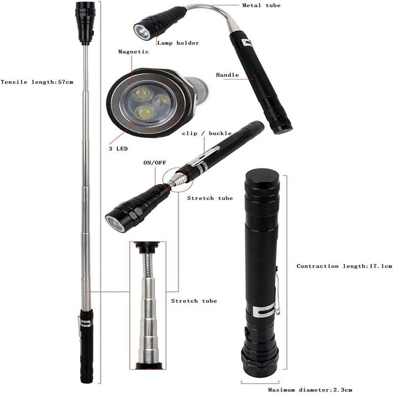 Magnetic Telescoping Pickup Tool