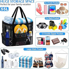 Mesh Beach Bag