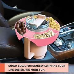 Reusable Silicone Ring Snack Tray